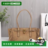 欧洲直邮michael kors Hamilton徽标吊饰流苏托特包单肩包