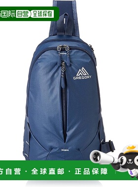 【日本直邮】Gregory格里高利 男士单肩斜跨身包 深蓝27J*51034