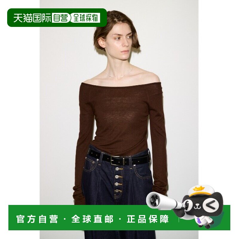 日本直邮THROW by SLY 女装 羊毛混纺高针度船领【付后1h可退】