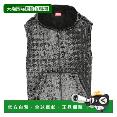 1h可退 香港直邮DIESEL 男士夹克 A210930PGBE02 AW2025 蓝色 Die