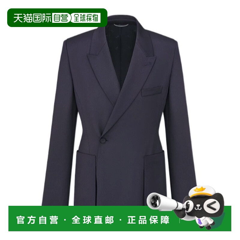 1h可退 香港直邮DIOR 男士夹克 443C272A6268C540 SS2025 蓝色