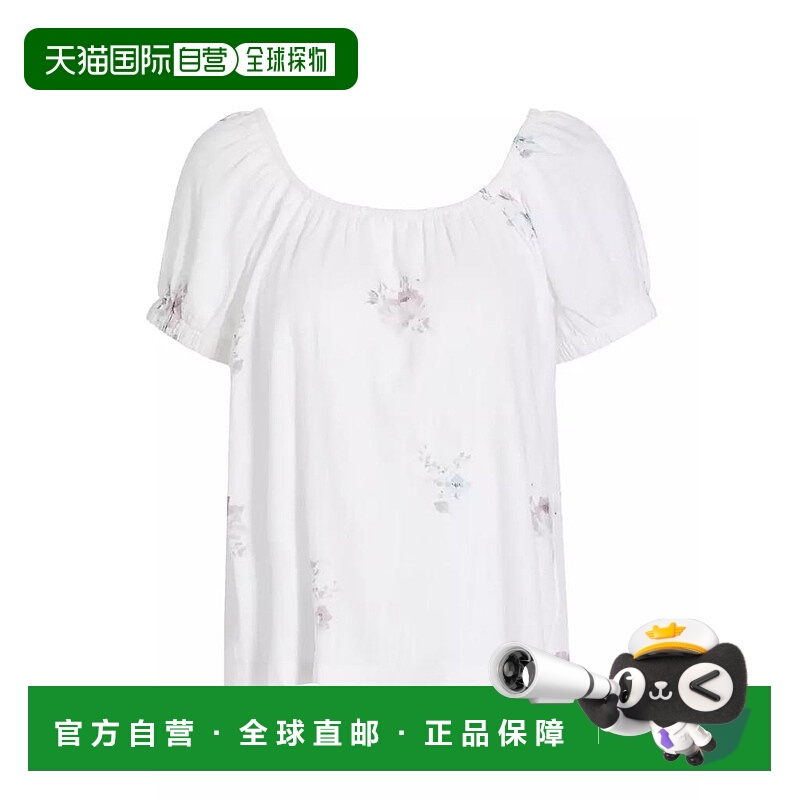1h可退 【美国直邮】Splendid|Farrah 花朵露肩衬衫亚麻