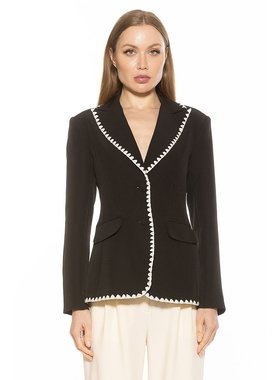 alexia admor【美国奥莱】直发 Jessilyn 西装外套 - 黑色