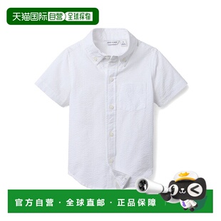 多色 自营janie Seersucker衬衫 jackJanie和Jack 美国奥莱直 and