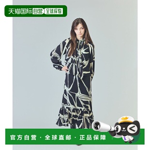 日本直邮GRACE CONTINENTAL 基卡拉褶皱分层连衣裙 GR9467EW01635