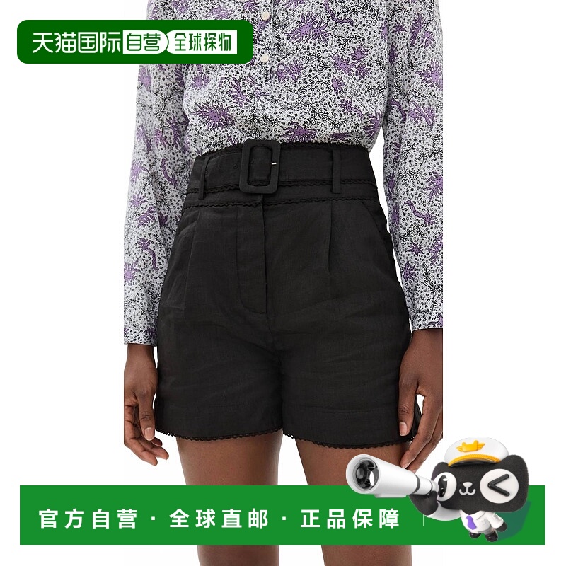 自营veronica beardHobbes Short In Black - black 美国奥莱直发