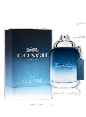 香港直邮COACH蔻驰男士纽约蓝调淡香水40ml 留香持久