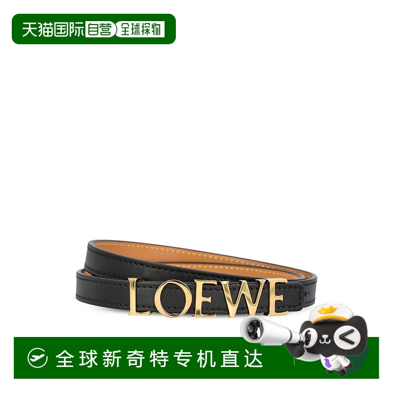 1h可退 香港直邮LOEWE 女士腰带 E619Z16X161206AI25 AW2025 黑色