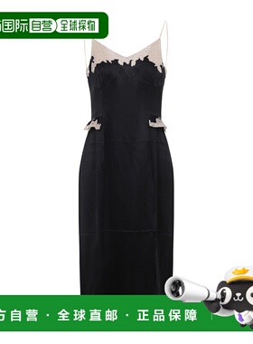 香港直邮Prada 无袖连衣裙 P3Q32170QSOOO真丝普拉达