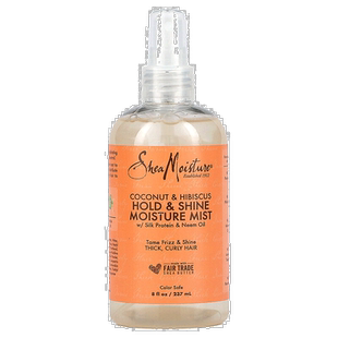 香港直邮Shea Moisture长效洁白保湿喷雾头发237ml正品蚕丝楝树油
