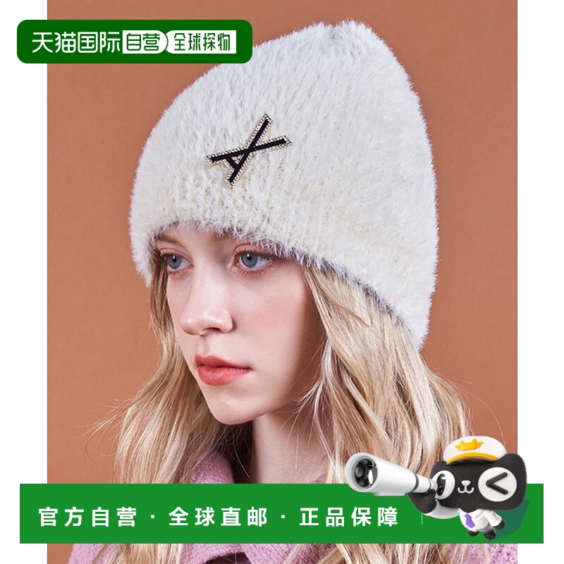 1h可退 日本直邮VARZAR男女同款软毛线帽子 韩国偶像同款 保暖舒