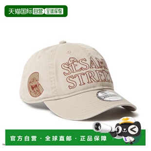 日本直邮NEW ERA 9THIRTY SESAME STREET 饼干怪兽卵石图案帽子