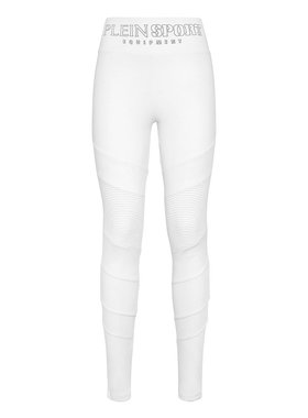 plein sport【美国奥莱】直发 慢跑紧身裤 Statement - 白色