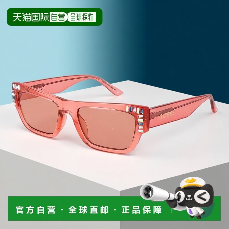 自营 Guess女式太阳镜-粉红色 美国奥莱直发