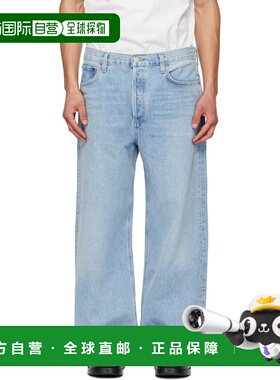 1h可退 香港直邮AGOLDE 男士 蓝色 Low Slung Baggy 牛仔裤 A640B