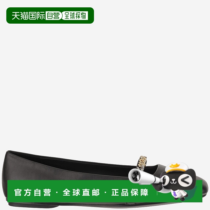 1h可退 香港直邮PINKO 女士芭蕾乐福鞋 SD0383P003Z99 AW2025 黑
