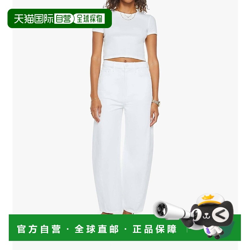 自营mother全管脚踝牛仔裤在栅栏-尖桩栅栏 美国奥莱直发