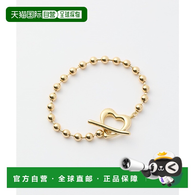 1h可退 日本直邮Discoat 女士 真心守护手链 真银镀金设计 DCZ105