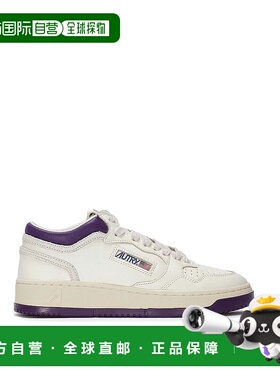 香港直邮AUTRY 女士运动鞋 MYMWEK05 AW2025 白色 Med-Way Mid Wo