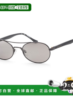 自营 Donna Karan 女士时尚 19 毫米太阳镜 - 黑色 美国奥莱直发