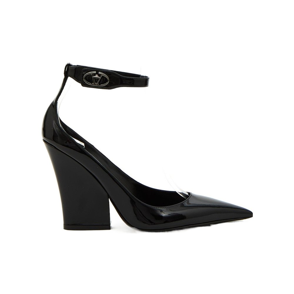 VALENTINO 女士高跟鞋 WS0KN8XFV0NO AW2024 黑色 尖头高跟鞋