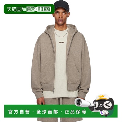 1h可退 香港直邮潮奢 Essentials 男士 灰褐色 Classic Fit Fleec