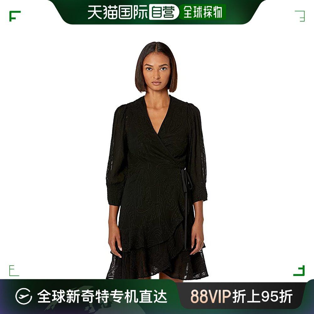 香港直邮潮奢 allsaints 女士 ari ossia 刺绣连衣裙