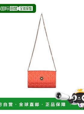 香港直邮Versace 翻盖单肩包 DBSI159S1A03912范思哲斜挎包手提包