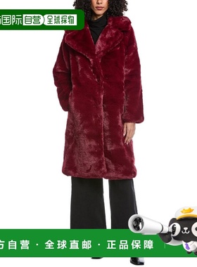 自营NOIZE Savannah Teddy Coat - red 美国奥莱直发