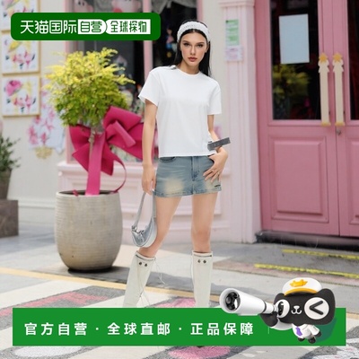 日本直邮JIL SANDER 女士圆领T恤 j40gc0001 j45048 001