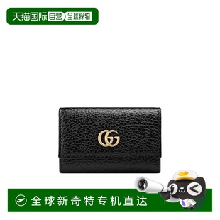AW2022 1h可退 456118CAO0G1000 女士钥匙扣 黑色 香港直邮GUCCI