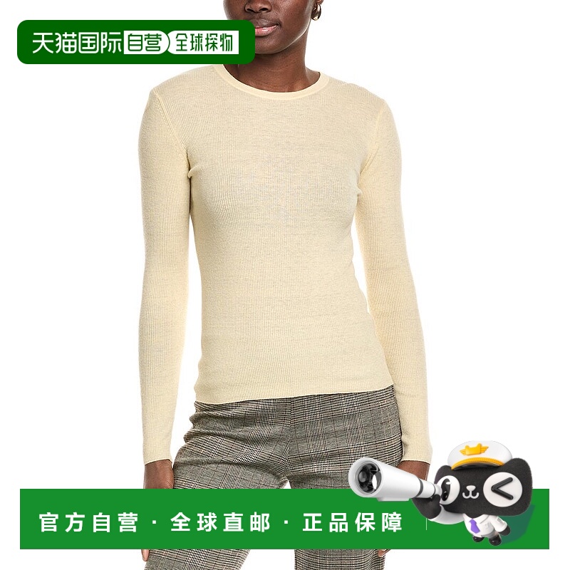 自营 Michael Kors Collection Tissue Hutton Cashmere T-Shirt