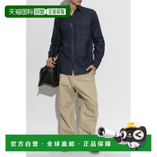 1h可退 香港直邮DSQUARED2 男士衬衫 S71DM0857D30049470 AW2026