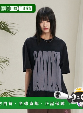 韩国直邮GOTTER GALLERY 公用T恤 GT25SUTP04BK MELTED LOGO T-SH