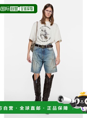 欧洲直邮ACNE (艾克妮) 印花T恤-宽松版型