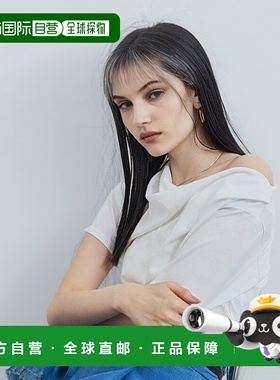 1h可退 日本直邮VIS 女士春夏款短袖褶皱上衣 2025ABVM35140