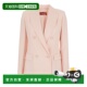 Lapels 1h可退 粉色双排扣 麦斯玛拉 女士 香港直邮潮奢 MaxMara
