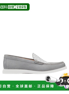 香港直邮DIOR 男士商务休闲鞋 3LO131ZWNH868 CO 灰色 徽标商务休