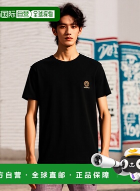 香港直邮VERSACE 男士T恤 AU101931A10011A1008A1008 SS2024