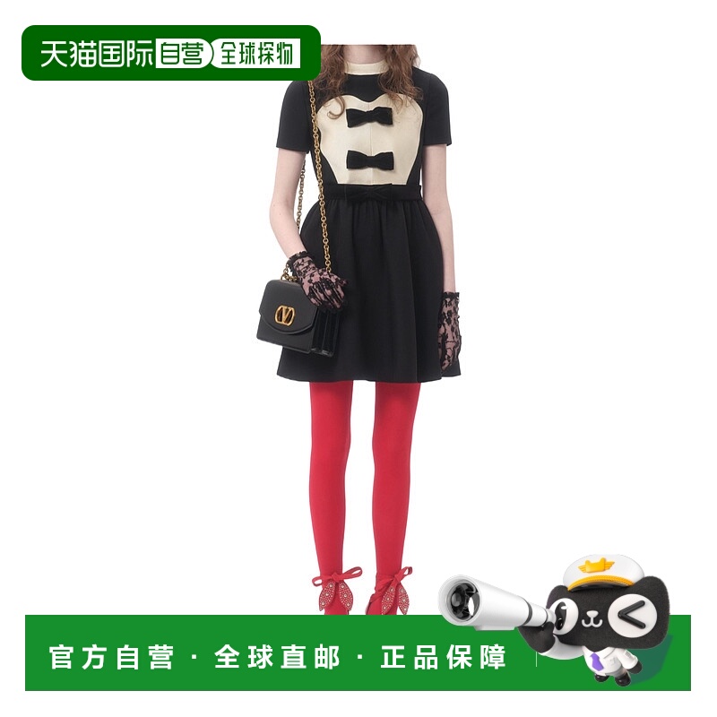 1h可退 香港直邮VALENTINO 女士连衣裙 BKI03Z9C29QK SS2025 花色