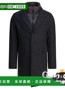 香港直邮HERNO 男士大衣 CA000216U33457R9487 AW2025 黑色夹克