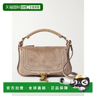 1h可退 香港直邮Chloe 蔻依 女士 Marcie 绒面革肩包 CH26SS882P3