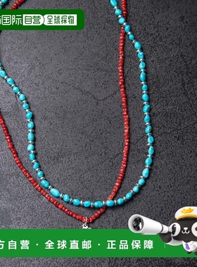 1h可退 日本直邮decor 女士 天然石与银饰点缀项链 URA62PD102