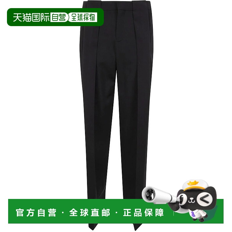 1h可退 香港直邮BALMAIN 男士休闲裤 EH1PQ305WC090 SS2025 黑色