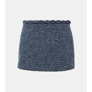 花呢牛仔迷你半身裙 潮奢 女士 华伦天奴 000276 Valentino