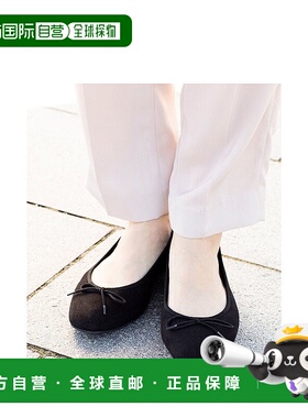 【日本直邮】MenuemenueSquare到芭蕾舞鞋（3020黑色sd）时尚休闲