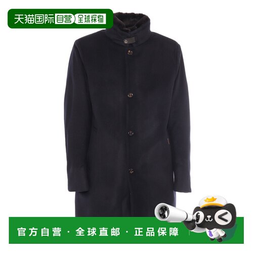 1h可退 欧洲直邮MOORER 男士大衣 MOUGI200308TEPA209U0497 CO 蓝