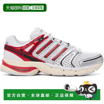 1h可退 香港直邮Adidas 男士 白色 & 红色 Adistar Control 5 运