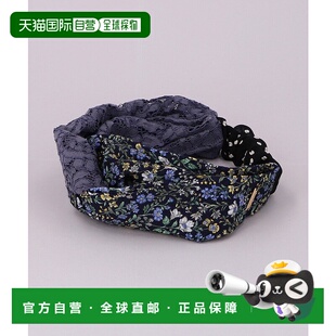 1h可退 日本直邮CA4LA 女装 多材质拼接 发带 发饰 复古珍珠设计