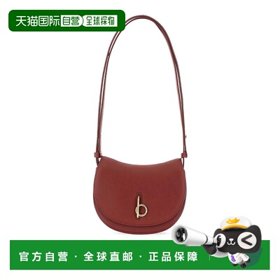 香港直邮BURBERRY 女士单肩包 8085483 CO 红色 Mini Rocking Hor